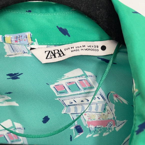 ZARA Crop Top with Knot detail - Picture 6 of 8